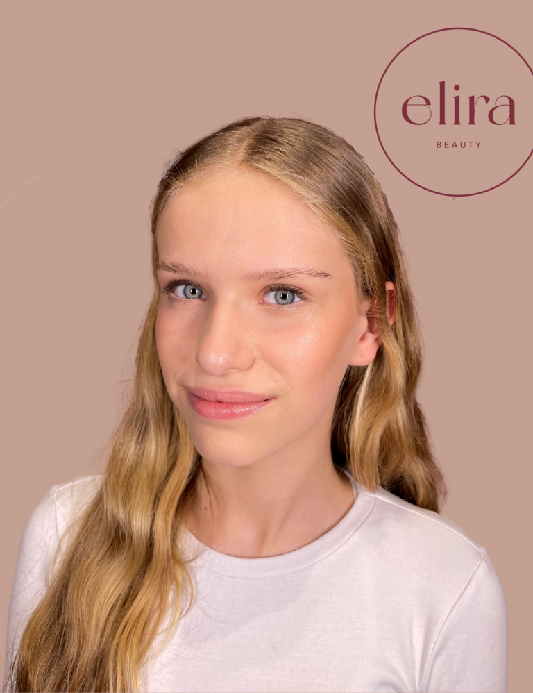 Fermingarförðun eftir Rakel hjá Eliru, módel er Elísabet Ólafsdóttir.