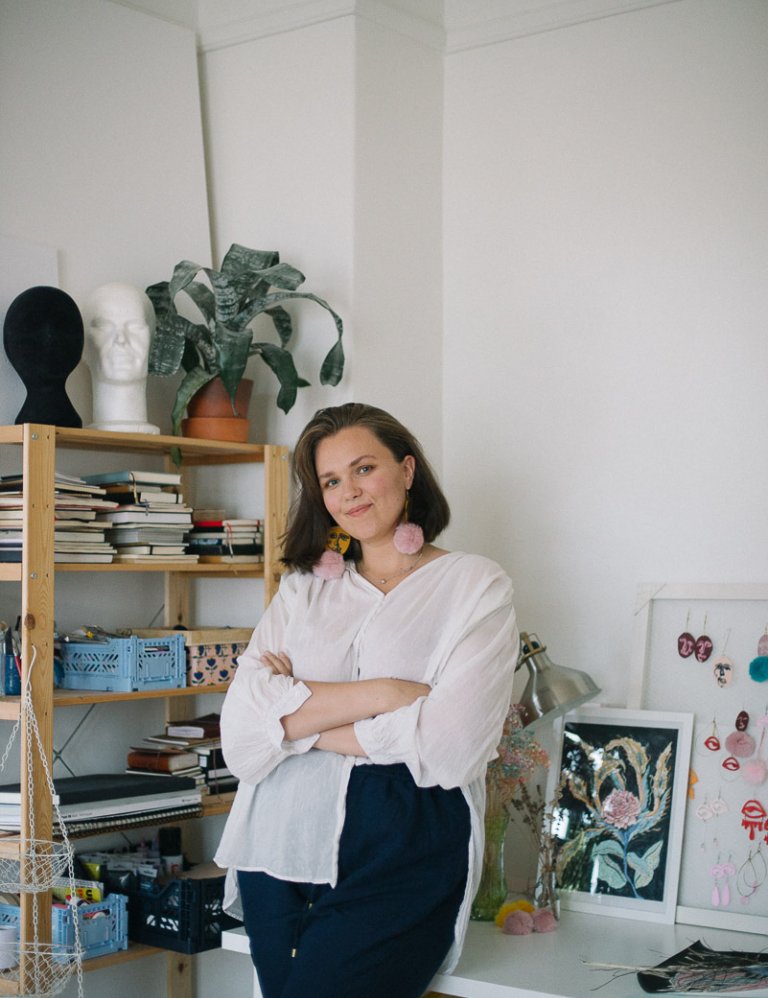 Mynd: Hrefna Björg Gylfadóttir Júlíanna Ósk Hafberg myndlistarkona.