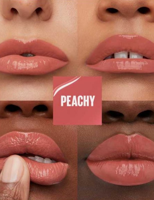 Vinyl Ink frá Maybelline í litnum Peachy.