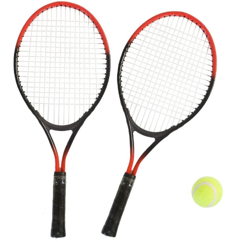 Tennissett, tveir spaðar og bolti. Hagkaup, 3.299 kr.