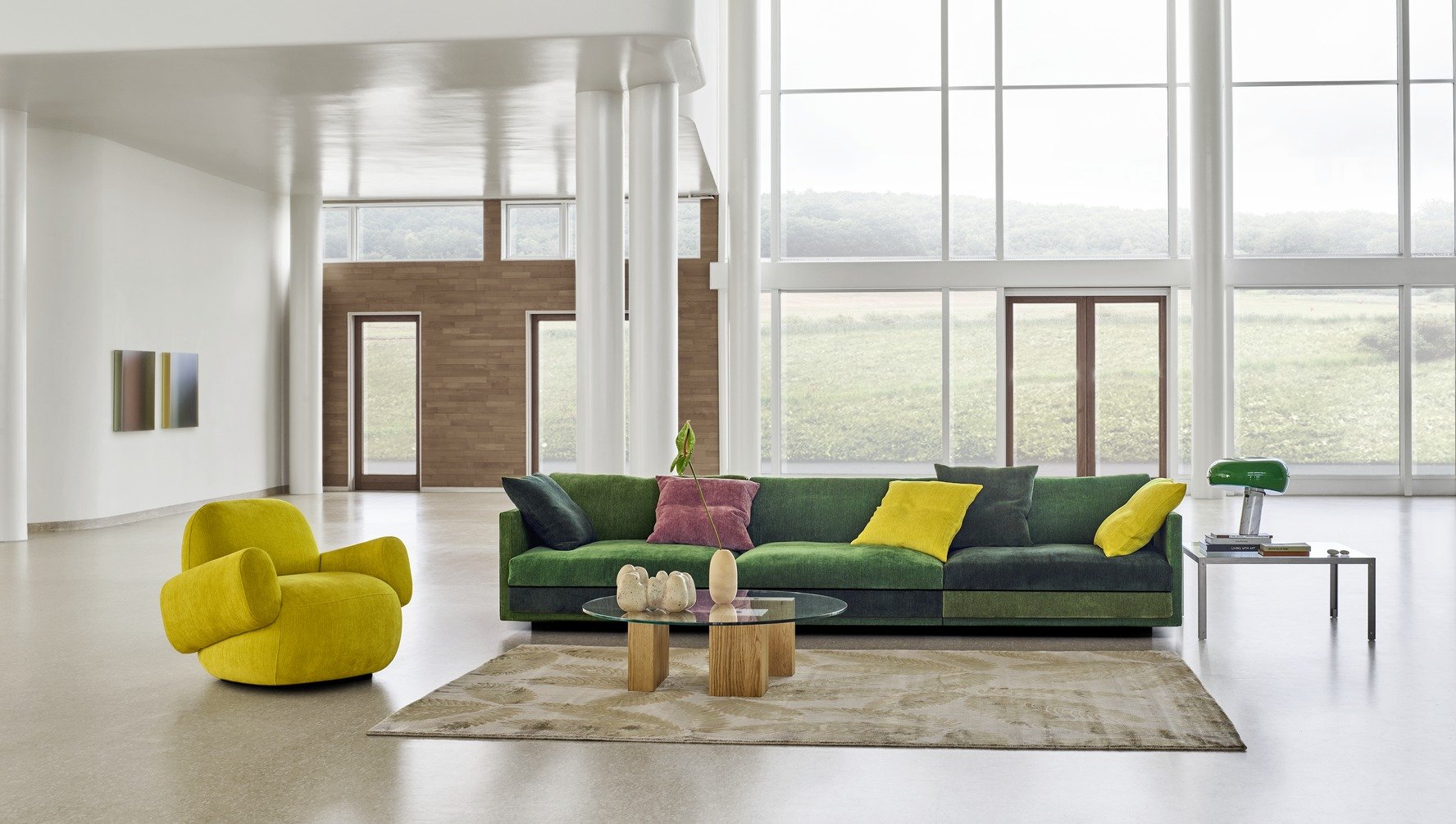 Danski framleiðandinn Eilersen er óhræddur við að nota liti sem gleðja. Verslunin Epal er endursöluaðili Eilersen hér á landi.