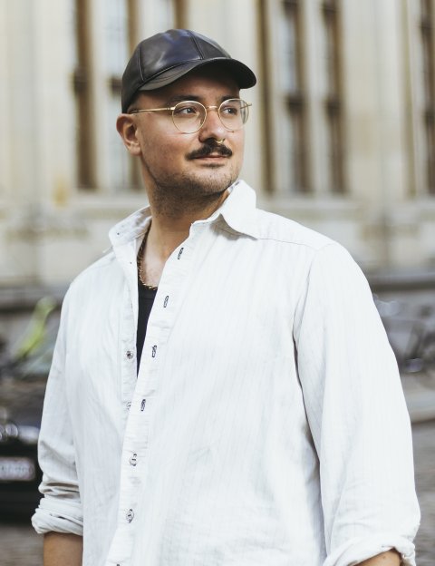 Andri Hrafn Unnarsson, tísku- og búningahönnuður. Mynd: Aníta Eldjárn.