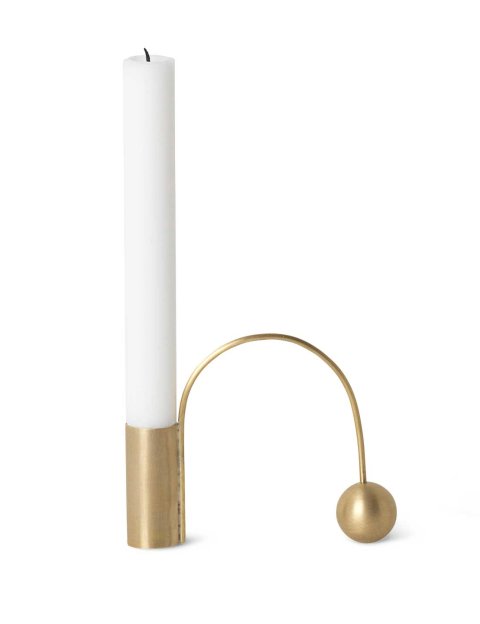 Gylltur stjaki frá Ferm Living. Epal - 4.950 kr.