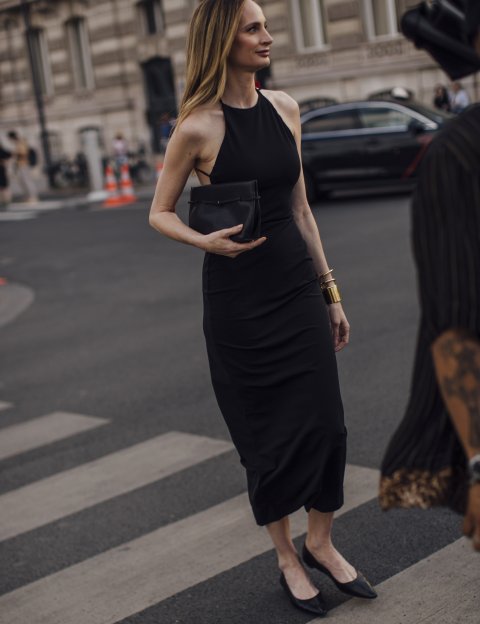 Lauren Santo Domingo á götum Parísarborgar á hátískuviku sem fram fór á dögunum.