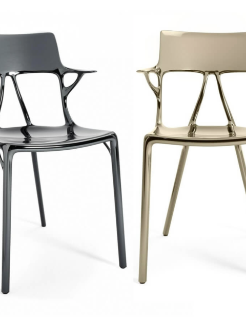 Philippe Starck hannaði A.I. stólinn fyrir Kartell með Autodesk gervigreindarhugbúnaði, sem er sá fyrsti sinnar tegundar. Dúka - 89.900 kr. 