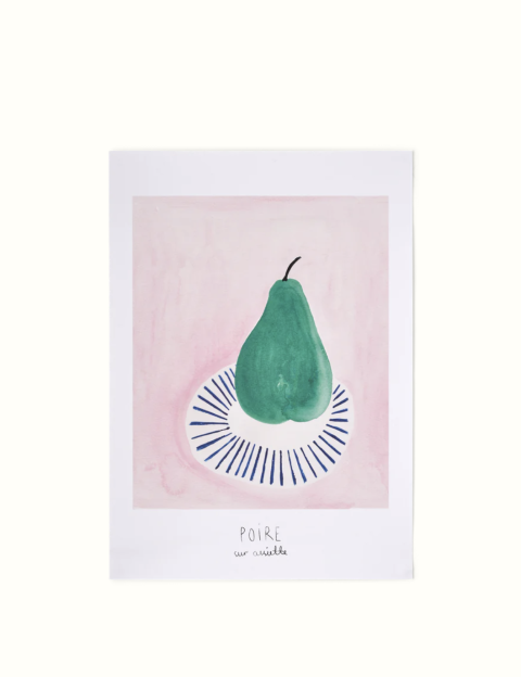 Veggspjald í mjúkum litatónum. Søstrene Grene - 914 kr. 