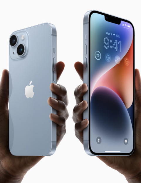 Farsímar frá Apple fást í versluninni Epli. Þar má finna breitt úrval af stærðum og litum. 
